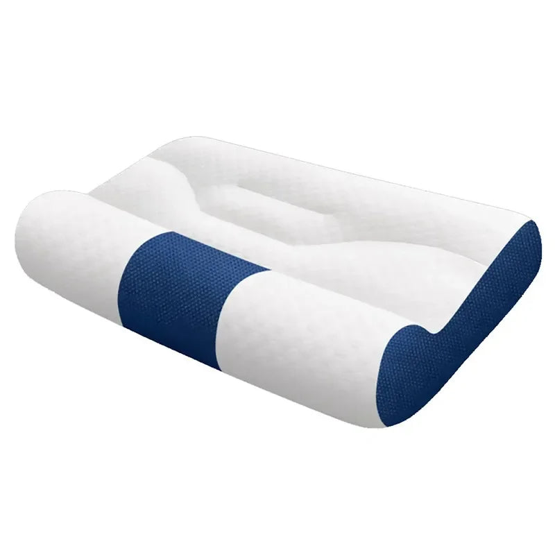 Ergonomic Neck Support Pillow –  Memory Foam, All Sleep Positions