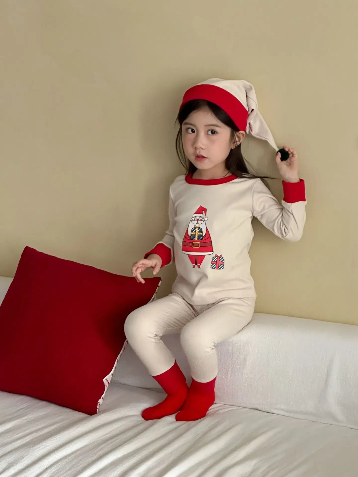 Christmas Kids Pajamas Set Boys Girls