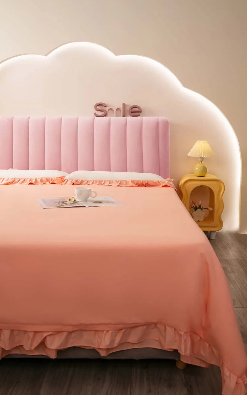 High Grade Short Plush Quilted Headboard Cover Luxury Soft Thick Velvet Bed Head Cover All-inclusive Bedside Protector Cover
