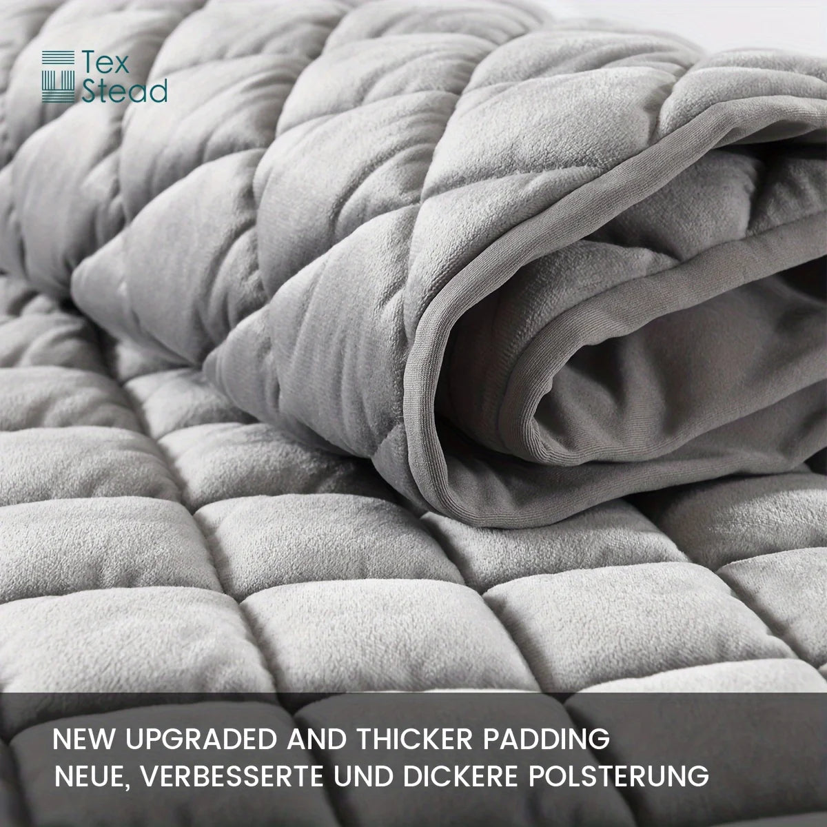 Solid Color Bed Back Slipcover
