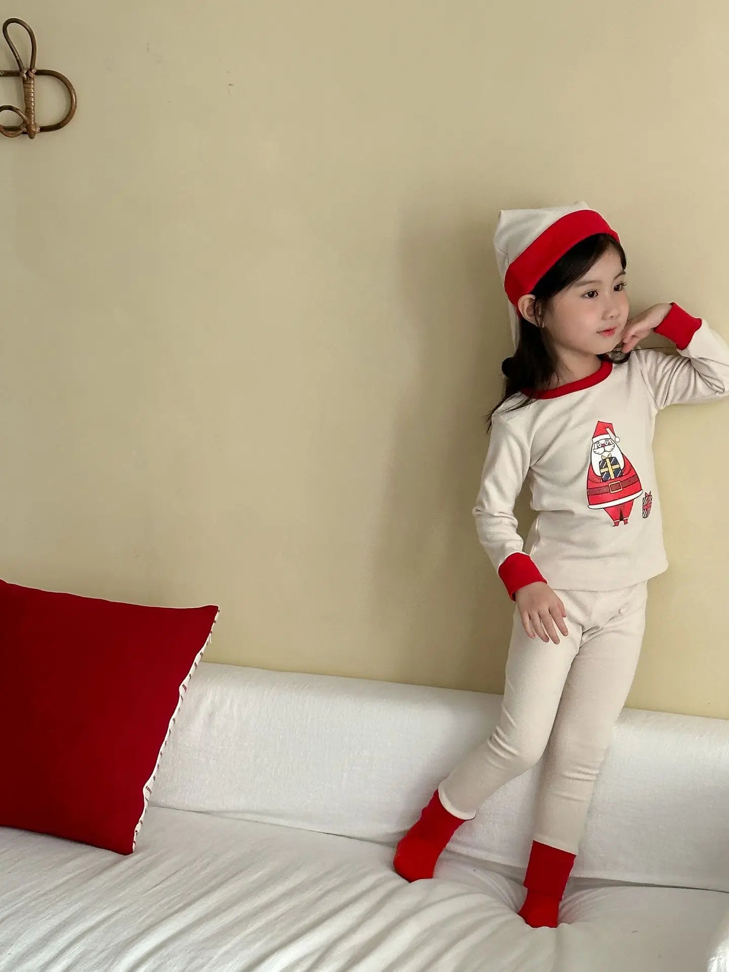 Christmas Kids Pajamas Set Boys Girls