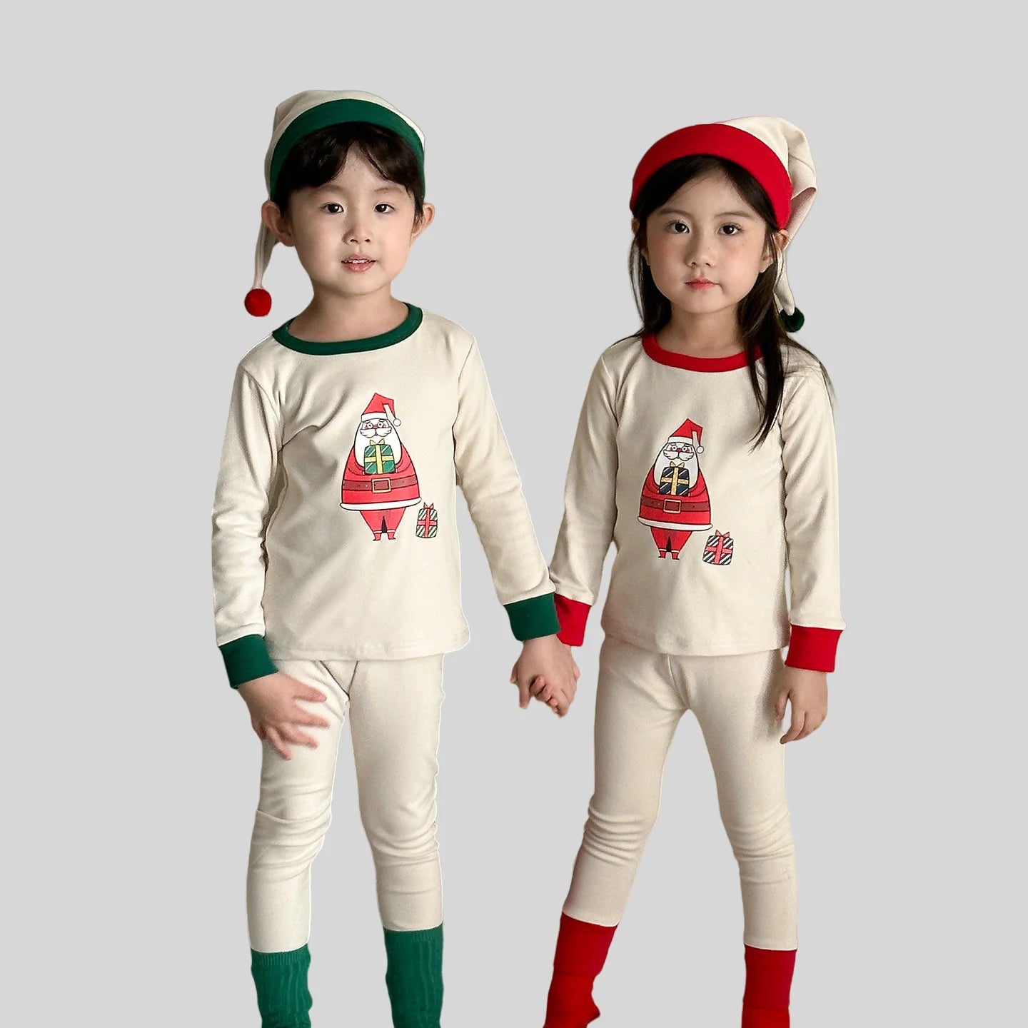 Christmas Kids Pajamas Set Boys Girls