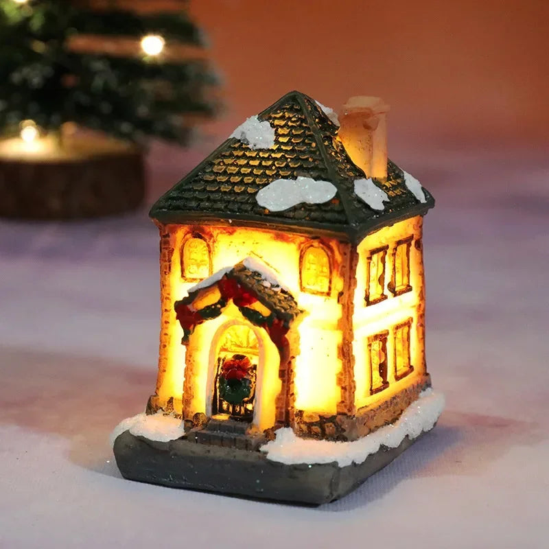 Christmas Decorations LED village set Night Lights Luminous