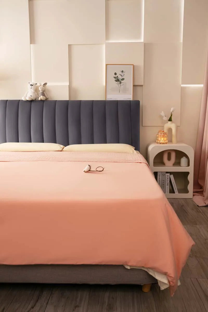 High Grade Short Plush Quilted Headboard Cover Luxury Soft Thick Velvet Bed Head Cover All-inclusive Bedside Protector Cover