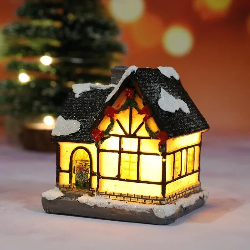 Christmas Decorations LED village set Night Lights Luminous
