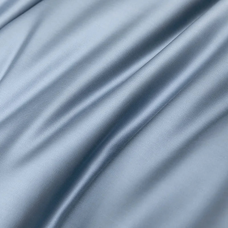 High End 100% Bamboo Bed Sheet Set Luxury Smooth Fitted Bed Sheet Flat Top Sheets Pillowcase Silky Cooling Bedding Set 4/6Pcs