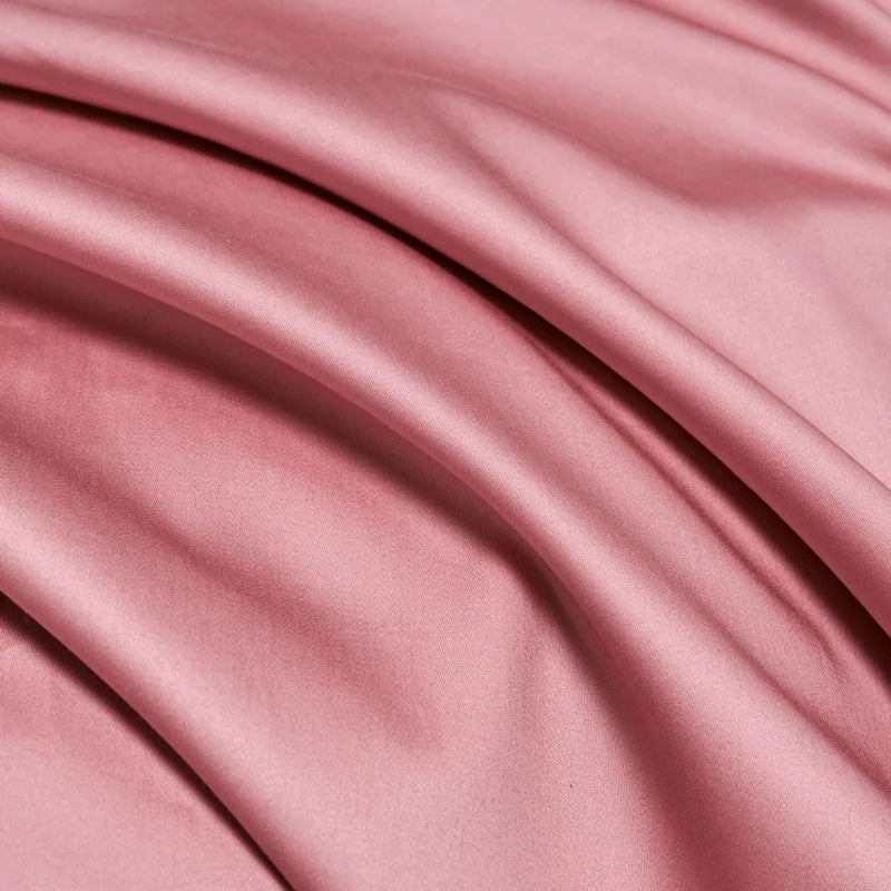 High End Egyptian Cotton Bed Sheet Set 1000TC Fitted Sheet Flat Top Sheets Pillowcase Luxury Bedding Set Double King Queen Size