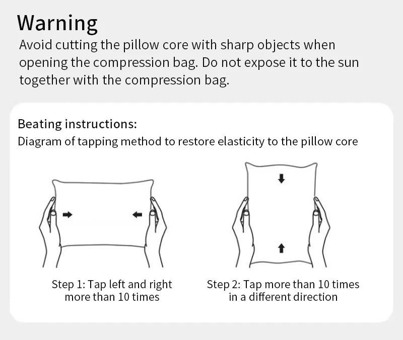 Supportive Pillow – Soft Orthopedic Design with Soybean Fiber Filling