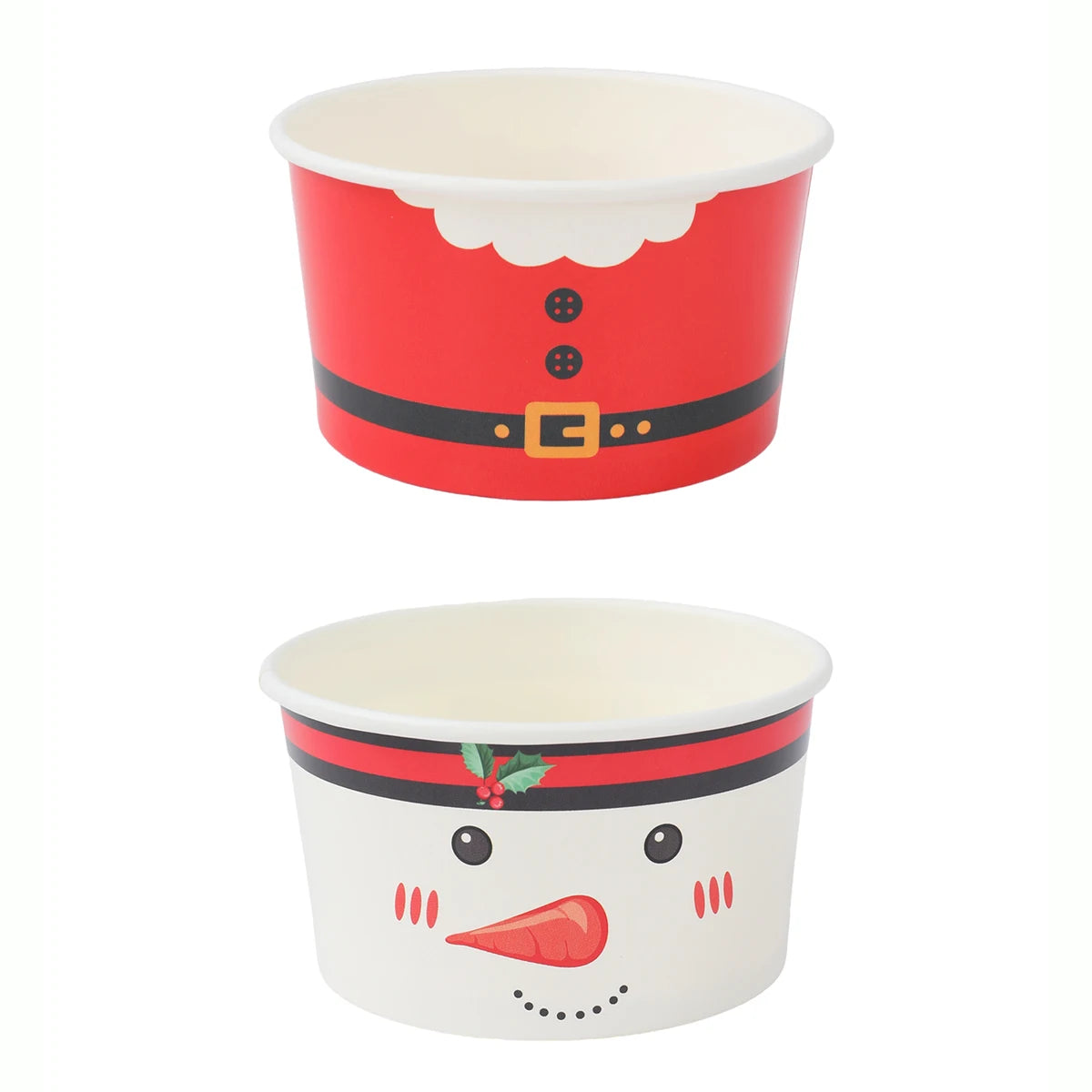 Christmas Santa Claus Disposable paper Bowls