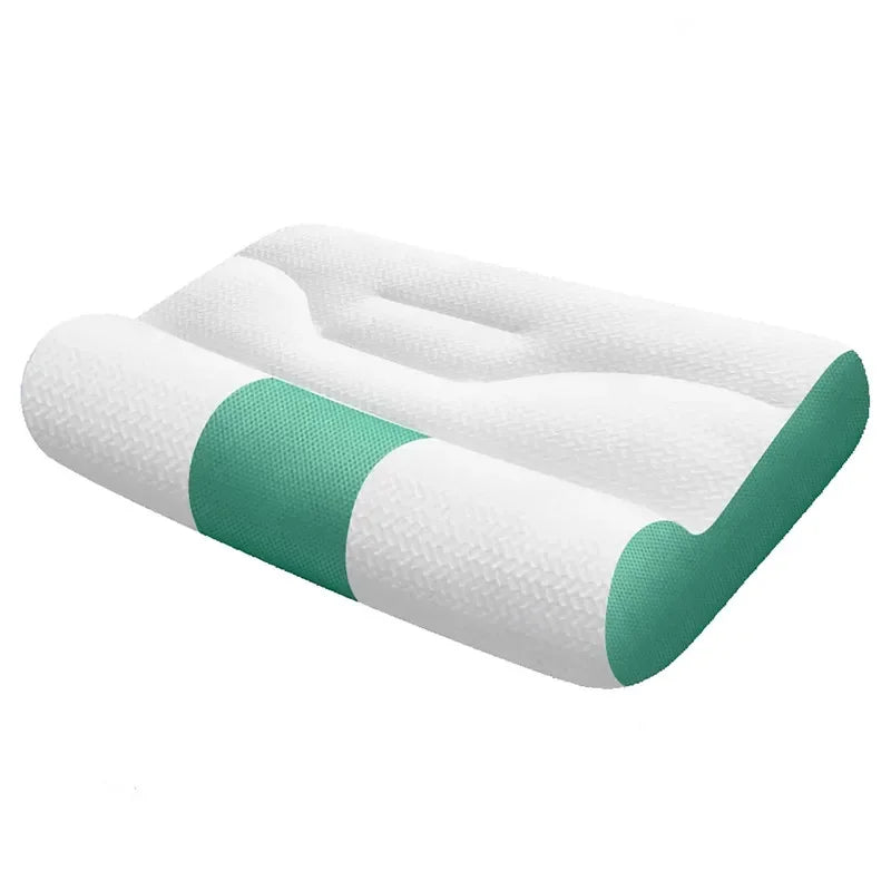 Ergonomic Neck Support Pillow –  Memory Foam, All Sleep Positions
