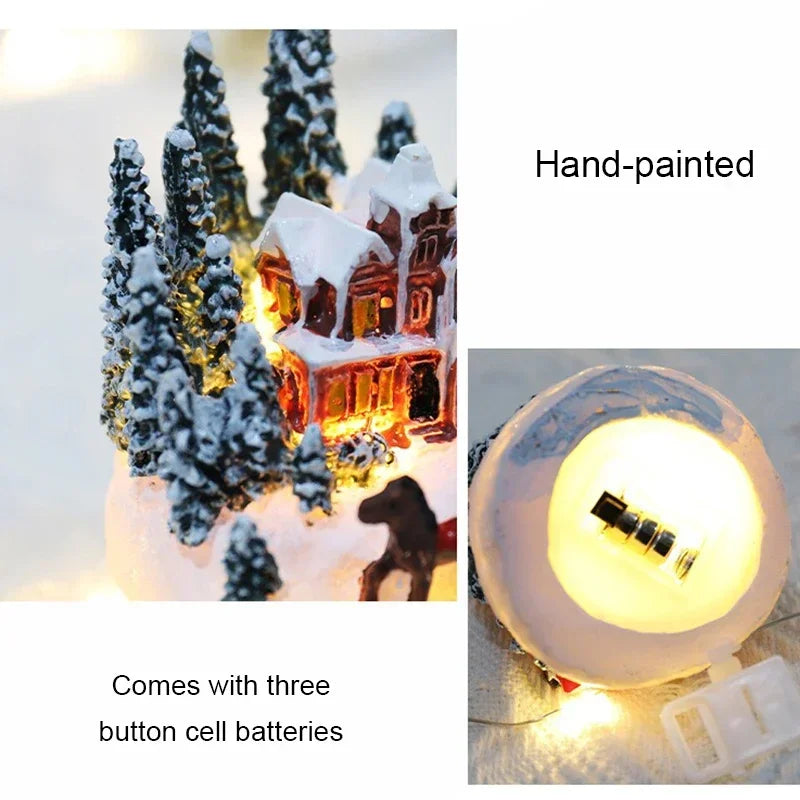 Christmas Decorations LED village set Night Lights Luminous