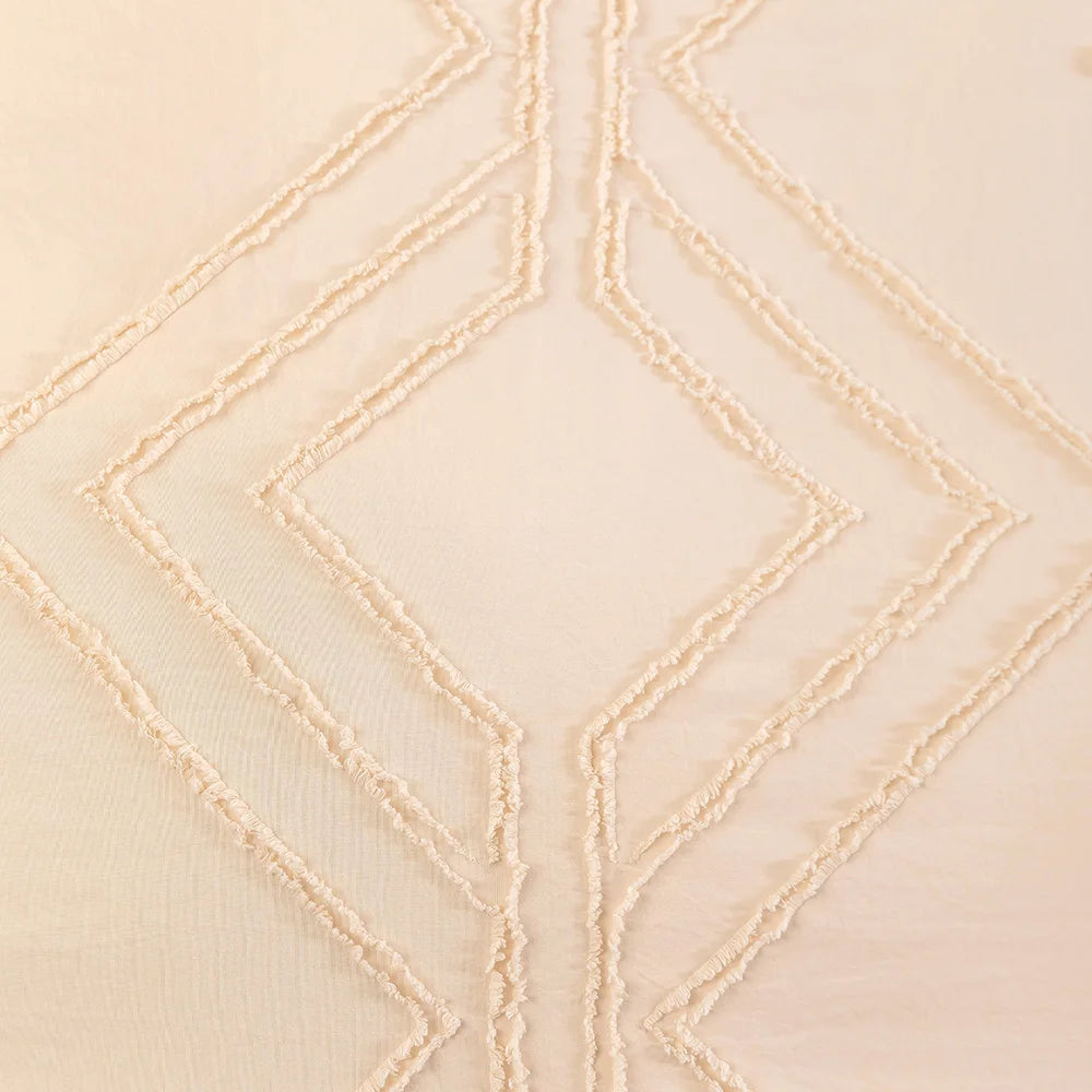 Tufted Duvet Cover – 3-Piece Bedding Set