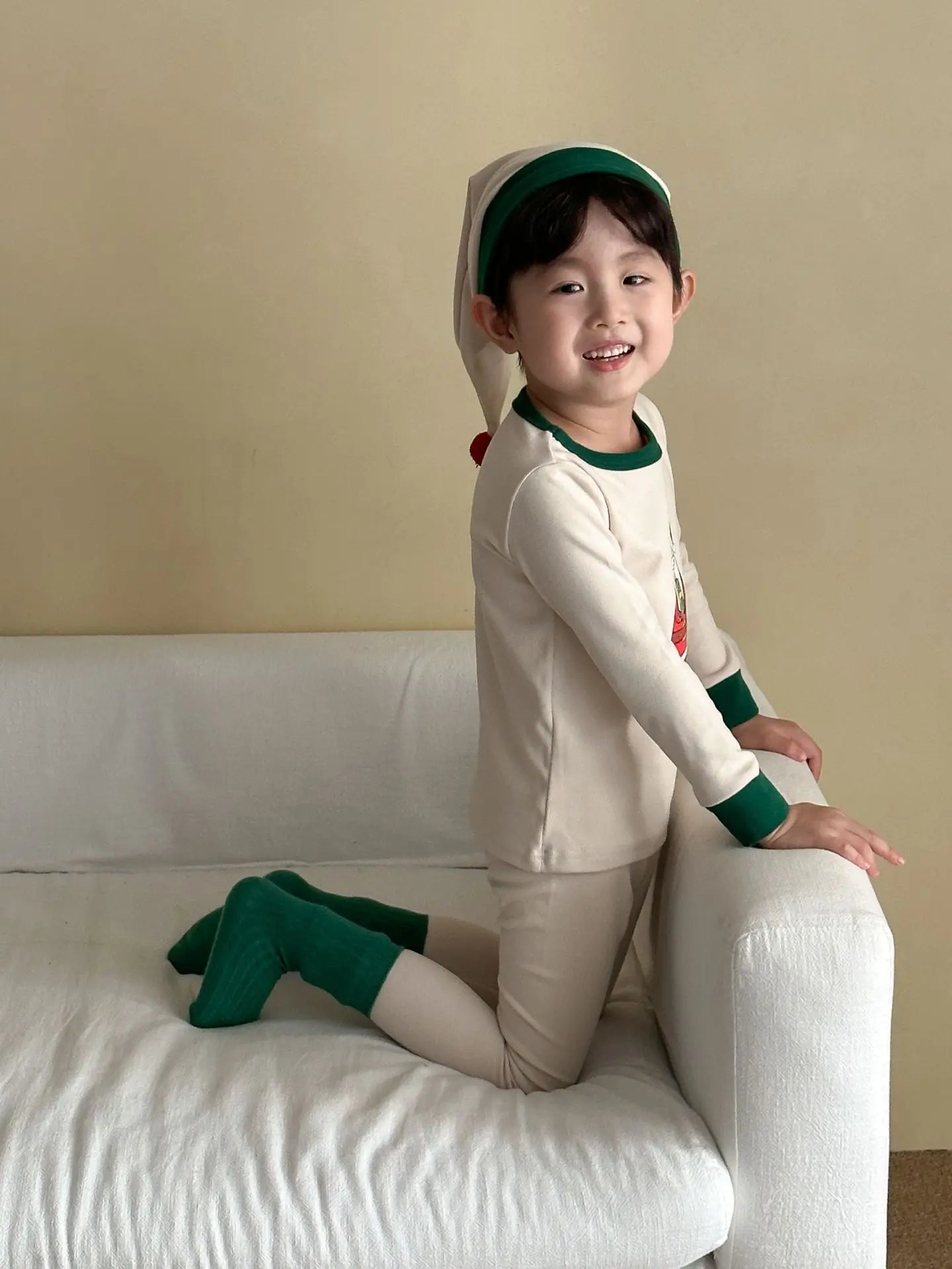 Christmas Kids Pajamas Set Boys Girls