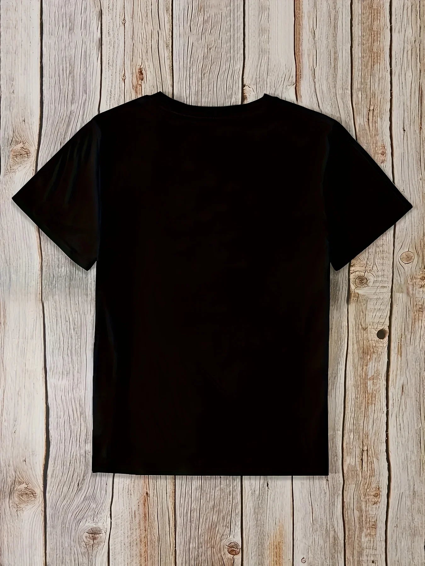 Christmas Graphic Print Women's T-shirt Casual Short Sleeve Crew Neck Top