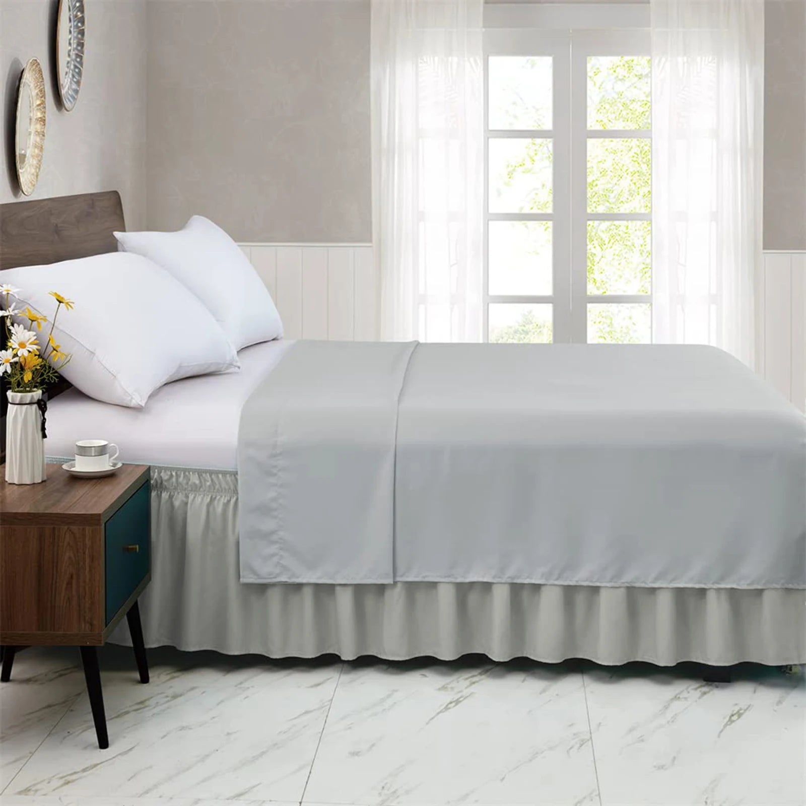 Fade-Resistant, Comfortable Bed Base Protector
