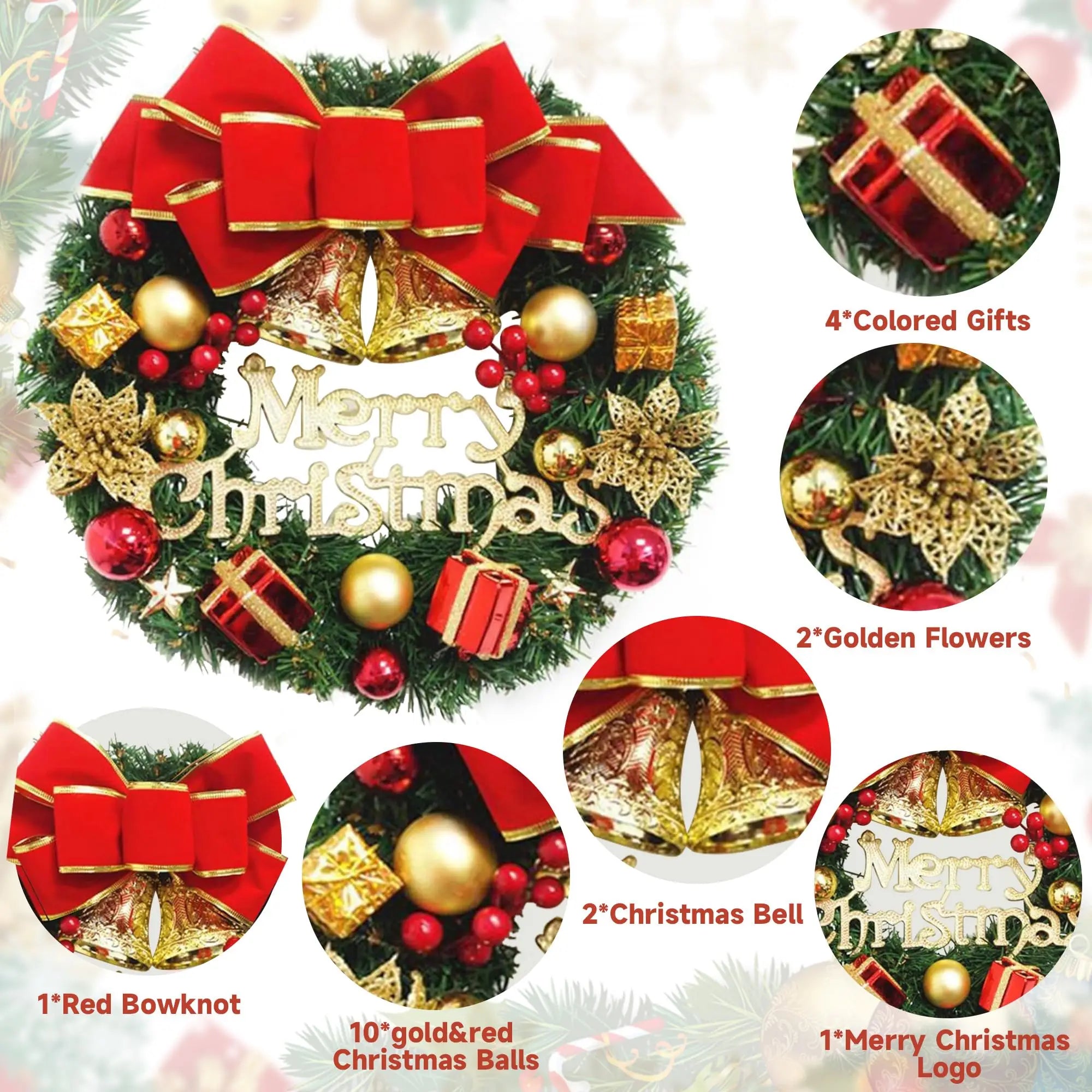 Christmas Decoration Handmade Wreath
