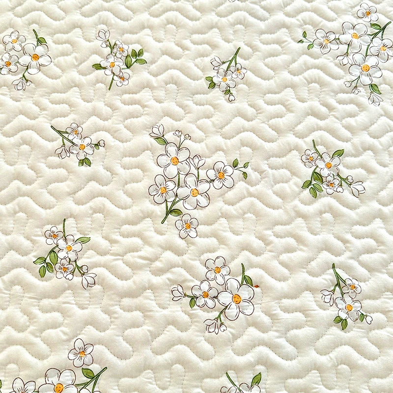 Thick Floral Bedspread (No Pillowcases)