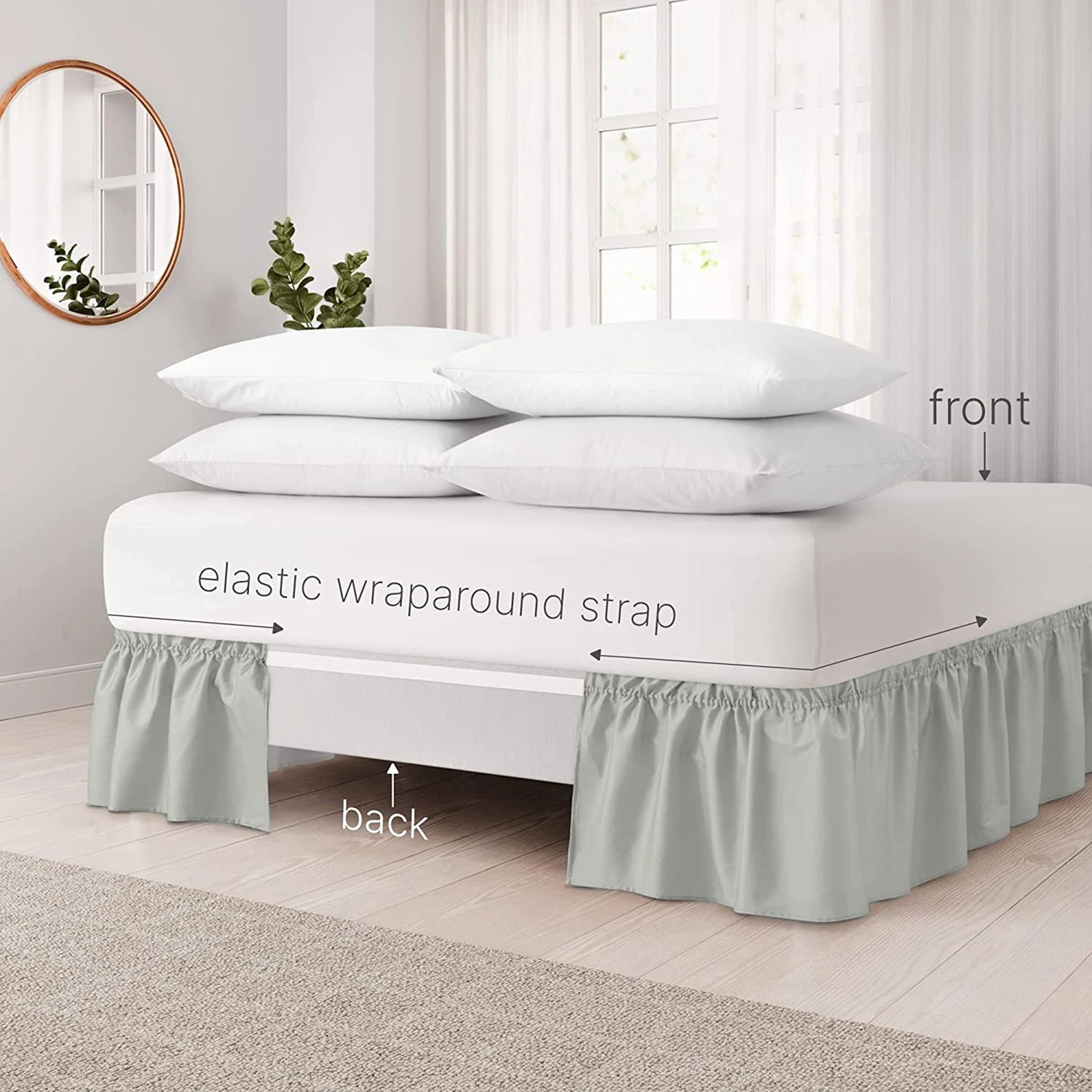 Fade-Resistant, Comfortable Bed Base Protector