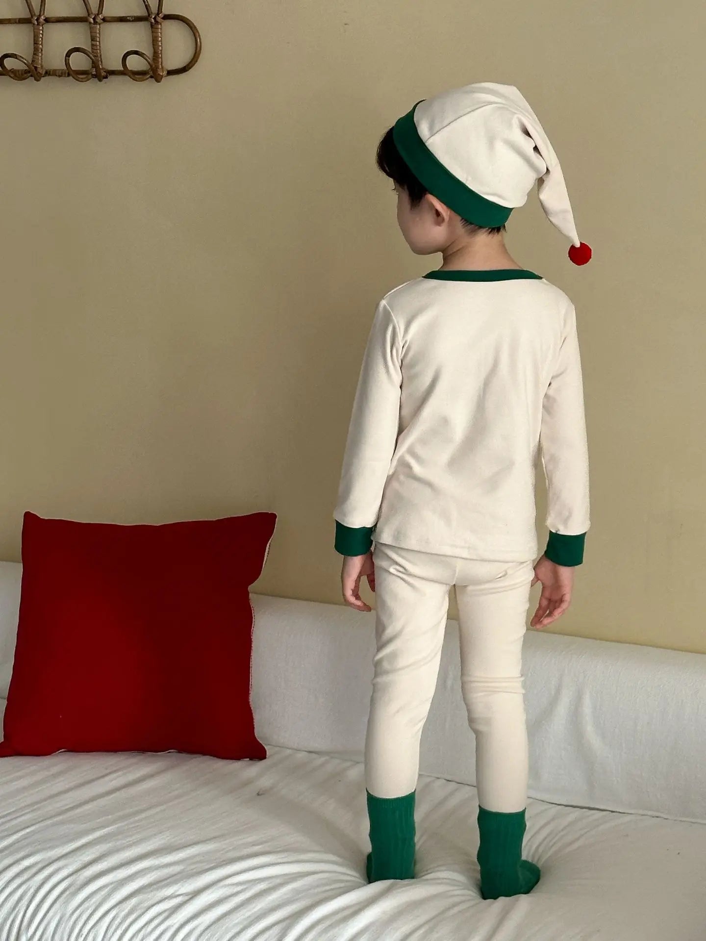 Christmas Kids Pajamas Set Boys Girls