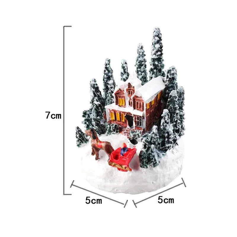 Christmas Decorations LED village set Night Lights Luminous