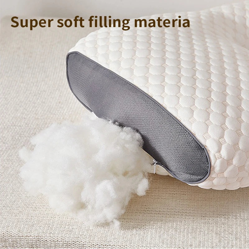Supportive Pillow – Soft Orthopedic Design with Soybean Fiber Filling