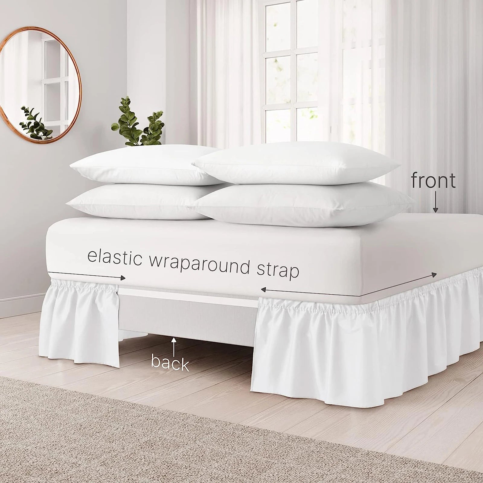 Fade-Resistant, Comfortable Bed Base Protector