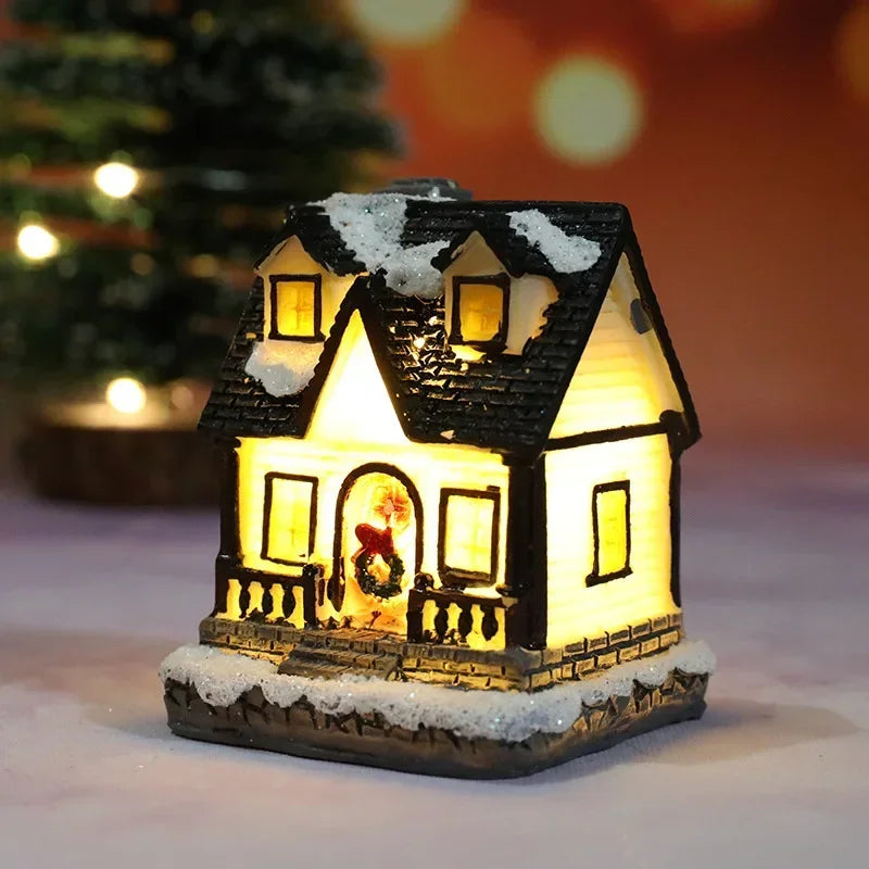 Christmas Decorations LED village set Night Lights Luminous