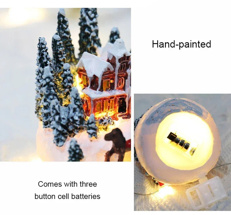 Christmas Decorations LED village set Night Lights Luminous